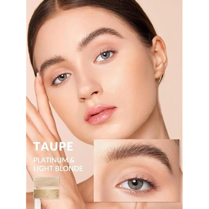 Liquid Eyebrow Pen, Waterproof Microblading Eyebrow Pencil with a Micro-Fork Tip Applicator, Creates Natural Looking Brows Effortlessly-DARK BROWN - Image 5